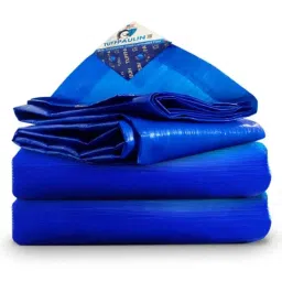 TUFFPAULIN 36x24ft 120 GSM Polyethylene Blue Extra Strong Virgin Mulching Sheet Film Tirpal-picture-47