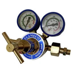 Flameco Carbon Di Oxide Double Gauge Gas Regulator, FLREGDBLCO2 image 2