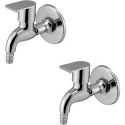 IRIS Waterfall Brass Chrome Finish Nozzle Bib Cock (Pack of 2)-picture-29
