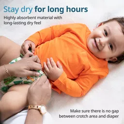 luvlap Reusable Bamboo Charcoal Baby Cloth Diapers image 3