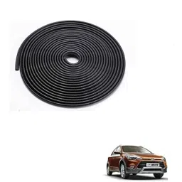 Kozdiko 5m Rubber Black Heavy Duty U-Shape Car Door Edge Guard for Hyundai i20 Active-picture-16