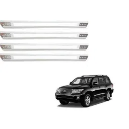 Kozdiko 4 Pcs Designer White Dotted Bumper Protector Set for Toyota Land Cruiser-picture-25