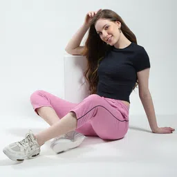 monte carlo Women Pink Capri image 5