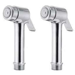 Drizzle Micro 2 Pcs Brass Chrome Finish Silver Health Faucet Head Set, AHFMICRO2-picture-43
