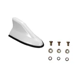 Auto Pearl ABS White Universal Replacement Shark Fin Car Roof Antenna For Tata Nano Genx image 4