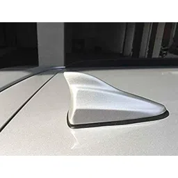 Auto Pearl ABS Silver Universal Replacement Shark Fin Car Roof Antenna For Maruti Suzuki Gypsy_Mg410 image 3
