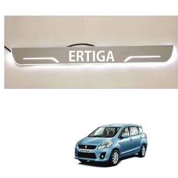 Kozdiko 4 Pcs Acrylic Blue Light Foot Step LED Sill Scuff Plate Set for Ertiga-picture-16