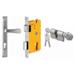 Dorset ML Series Noha 60mm Stainless Steel Patina Finish Door Handle Lock Set with Knob &a; Key (Pack of 4)-picture-41