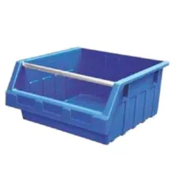 Ansh Supra 435x425x215mm Plastic Blue Industrial Bin, 612/T-picture-26