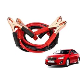 Kozdiko 7.5ft Copper Core Red &a; Black Heavy Duty Car Battery Booster Cable for Chevrolet Cruze-picture-34