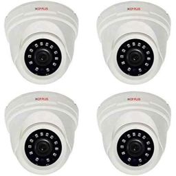 CP Plus 2.4MP White Plastic 1080P Full HD Dome Camera with Usewell Accessories, CP-VAC-D24L2-V3 (Pack of 4)-picture-15