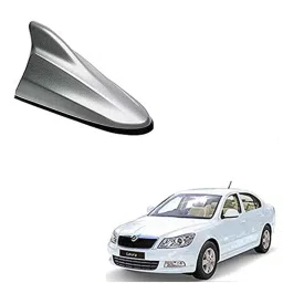 Auto Pearl ABS Silver Universal Replacement Shark Fin Car Roof Antenna For Skoda Laura-picture-44