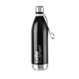 Cello Scout 1000ml Black Stainless Steel Vacuum Water Bottle, 405CSSB0444-picture-3