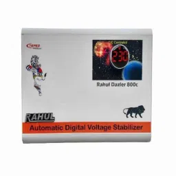 Rahul 800C 100-280V 800VA Single Phase Digital Automatic Voltage Stabilizer image 5