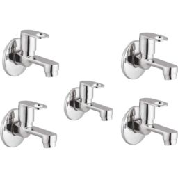 IRIS Prime Brass Chrome Finish Bib Cock (Pack of 5)-picture-22