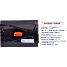 Volpro 167V Black Stabilizers for Up to 55 inch LED, LCD &a; Smart TV image 3