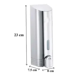 Dolphy 400ml ABS Wall Mounted Liquid Soap Dispenser, DSDR0009 image 3
