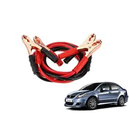 Kozdiko 7.5ft Copper Core Red &a; Black Heavy Duty Car Battery Booster Cable for Maruti Suzuki SX4-picture-37