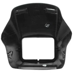 Grow Famous ABS Black &a; Blue Heavy Duty Front Visor for Hero Splendor Plus, AB-122 image 4