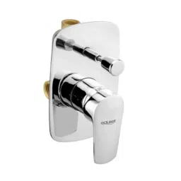 Eauset Otra Brass Chrome Finish Exposed Part Kit for 3 Inlet Single Lever Concealed Divertor, FOT113-picture-31