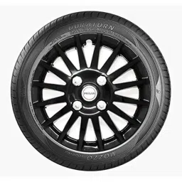 Prigan 4 Pcs 15 inch Polypropylene Glossy Black Wheel Cover Set Maruti Suzuki Ciaz, Camry1-Black-15-Ciaz image 3