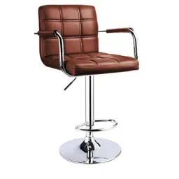 Furniturstation Leatherette ENN Brown Bar Stool, SB-BR-01-BR-picture-12