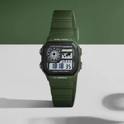 Carlington Kids series Multi Function Working Digital Watch - For Boys & Girls 321 Green-image-0