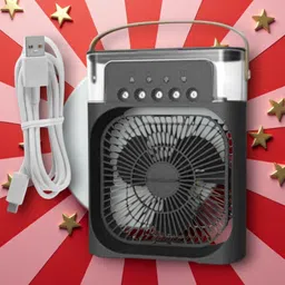 Totthar Ai-118 Mini Table Fan For Home With 3 Speed TT-118 USB Air Cooler image 3