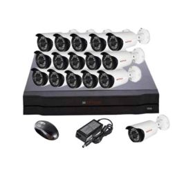 CP Plus 1MP 16 Pcs Bullet Camera, 16 Channel DVR with Usewell Accessories, 1022-picture-10