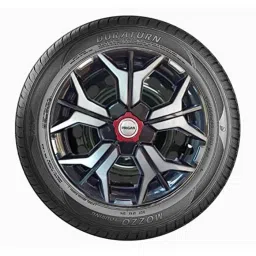 Prigan 4 Pcs 13 inch Polypropylene Grey &a; Silver Press Fitting Car Wheel Cover Set for Fiat Uno, PRIGAN-SHARP-DC-13-UNO image 3