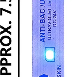 letino pure by letino High Glow Anti Bacteria UV LED Strip, Both Side 6 + 6 LED's Solid Filter Cartridge image 2