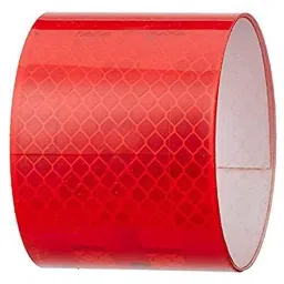Just Rider 2x6 Red, Yellow &a; White High Intensity Reflective Conspicuity Tape (Pack of 3) image 2