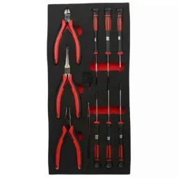 RS Pro 10 Pcs Electronics Tool Kit with Foam Inlay, 8335919-picture-45