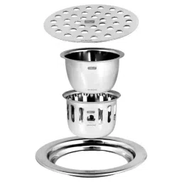 Chilly 127mm Stainless Steel 304 Matt Finish Round Cockroach Trap, CCT-R-127 image 5