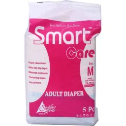 Smart Care D-6 5 Pcs Super Absorbent Medium Adult Diaper Set-picture-11