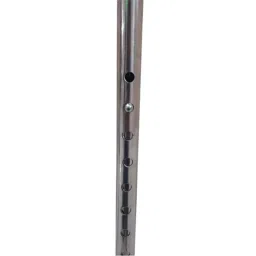 Smart Care SC926 Alloy Steel Adjustable Height Anti Shock Walking Stick with Four Pad &a; T Shape Handle image 4
