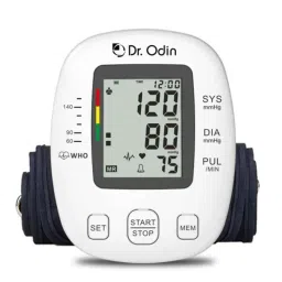 Dr Odin OBP104 Pulse Mini Digital Blood Pressure Monitor with LCD Display, 2x60 Memory Records &a; 1 Year Warranty-picture-33