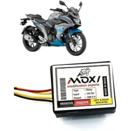 Auto Pearl 12V Black Front &a; Rear Flasher Indicator Light for Fazer 25 BS6-picture-11