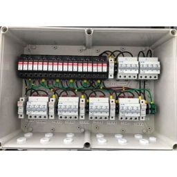 daystar solar Daystar 6 in 6 Out 1000V Solar DC Distribution Box with 16A/4P DC MCB, DC SPD &a; 15A DC Fuse (Pack of 3)-picture-21