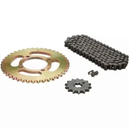 Uno Minda Ch-7006 Chain Sprocket Kit R428 Size-112L/ 14T/ 42T(4H) For Yamaha Crux, Crux R-picture-15