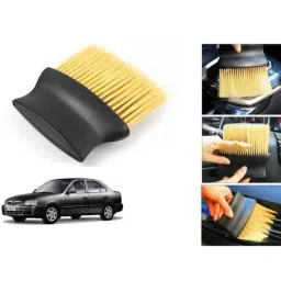 Auto Pearl Nylon Beige Car Dashboard Dust Cleaner Brush for Accent-picture-46
