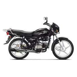 Just Rider Black Fancy Sticker Kit for Hero Splendor Bike image 2