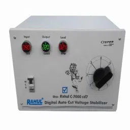 Rahul C-7000CD7 90-280V 7kVA Single Phase Digital Autocut Voltage Stabilizer-picture-33
