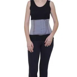 Witzion Medium Abdominal Premium Grey Back Support Belt, WI-14-GREY-M-picture-19