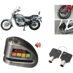 Auto Pearl Steel Black Anti-Theft Alarm Disc Brake Lock for Avenger, Lock_021-picture-33