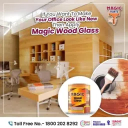 Magic Paints 1 Litre Gloss Wood Polish for Furniture Protection image 4