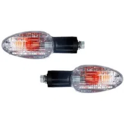 Desihub ASWBILOEM2PCSTYPE13 12V Orange Front &a; Rear Universal Incandescent Indicator Light (Pack of 2)-picture-39