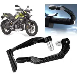 Auto Pearl 2 Pcs Aluminium Carbon Black Brake Clutch Lever Set for Bajaj Pulsar 200 NS DTS i-picture-30