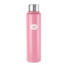 Cello Vigo 750ml Pink Stainless Steel Vacuum Water Bottle, 405CSSB0310 (Pack of 3)-picture-26