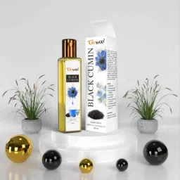 GoWoo 2 Pcs 10ml Natural Rose Geranium Aroma Oil &a; 100ml Black Cumin Carrier Oil Set, GWOC1112-P41+P168 image 5